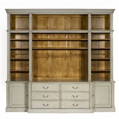Libreria classica - MARTEL - Oficina Inglesa - in rovere / in mogano / in legno dipinto a mano