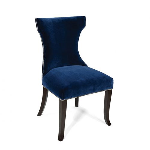 Sedia da pranzo contemporanea - ARDEN - Oficina Inglesa - da interno / in tessuto / in pelle