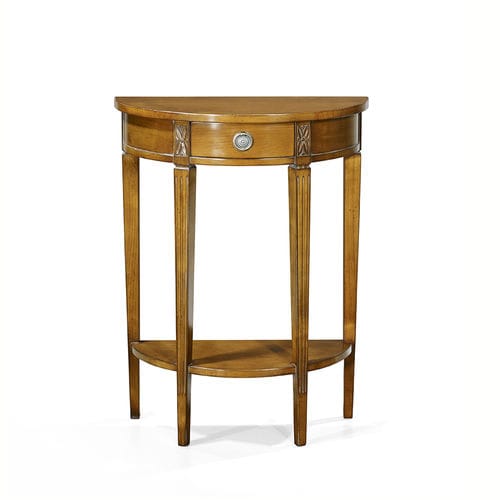 Consolle classica - DEMI LUNE - Oficina Inglesa - in rovere / in ciliegio / in mogano