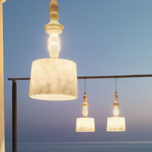 Lampada a sospensione - ALIBABIG  - KARMAN - in fibra di vetro / contemporanea / con cavo