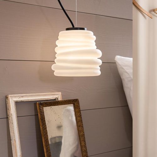 Lampada a sospensione - BIBENDUM  - KARMAN - in vetro / contemporanea / con cavo