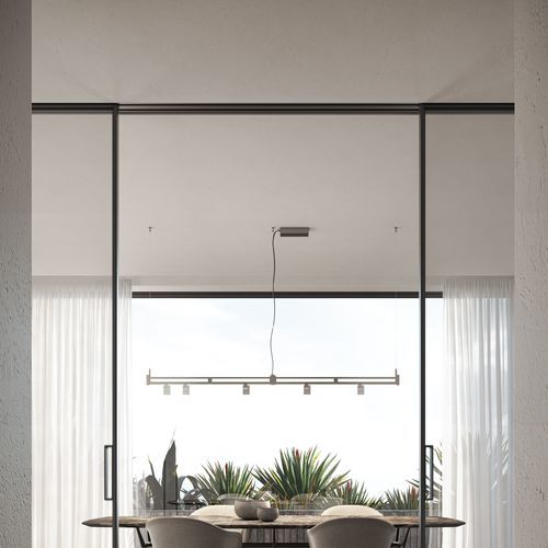 Faretti a binario LED - AIRTEK ONE - KARMAN - cubo / rettangolare / in alluminio