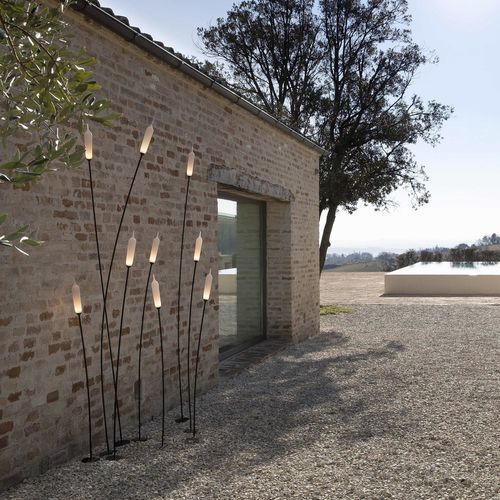 Lampada da terra - NILO - KARMAN - in alluminio / contemporanea / con cavo