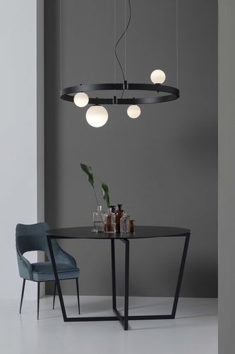 Sistema di illuminazione a binario LED - STANT - KARMAN - sferico / in vetro soffiato / contract
