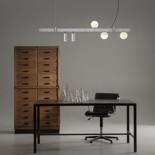 Sistema di illuminazione a binario LED - STANT - KARMAN - cilindrico / lineare / sferico
