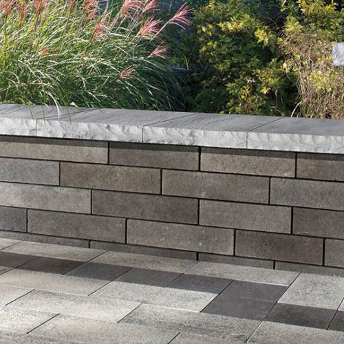 Blocco di calcestruzzo pieno - LINEO™ DIMENSIONAL - UNILOCK - per recinzione di giardino / per solaio / per pilastro