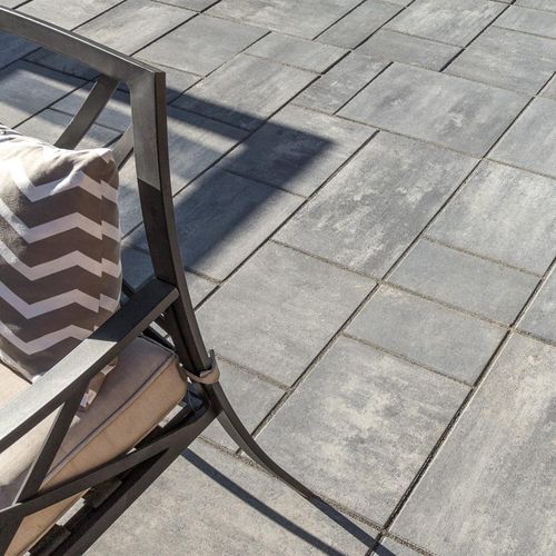 Pavé in pietra - TREO® SMOOTH - UNILOCK - da esterno / per piscina / per terrazza