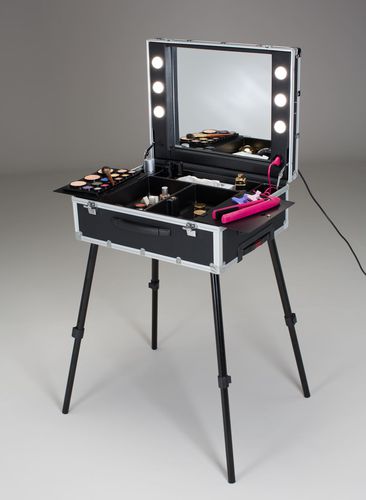 Mobile da toeletta contemporaneo - VT101C  - CANTONI - in plastica / per parrucchiere / retroilluminato