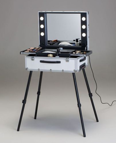 Mobile da toeletta contemporaneo - VT101CTR  - CANTONI - in alluminio / in plastica / per parrucchiere