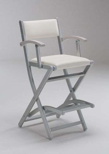 Poltrona per trucco pieghevole - S105.A - CANTONI - con poggiapiedi