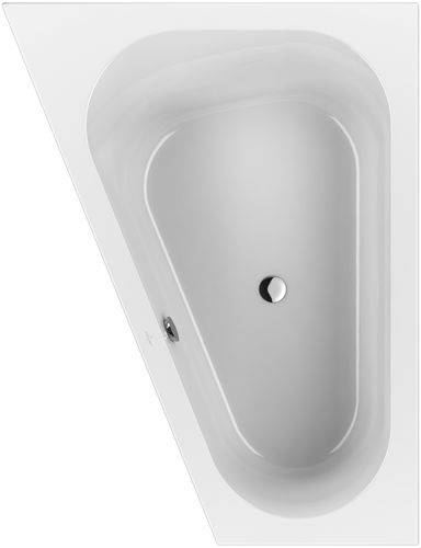 Vasca da bagno d'angolo - LOOP & FRIENDS: UBA175LFO9LIV - Villeroy & Boch - in acrilico / bianca