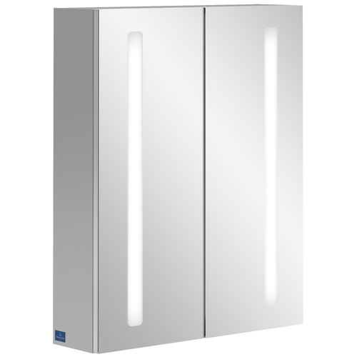 Mobile pensile per bagno con specchio con illuminazione integrata - MY VIEW 14 : A420G6 - Villeroy & Boch - contemporanea / da parete