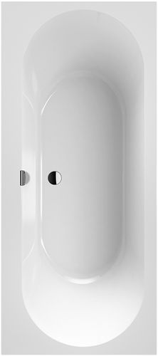 Vasca da bagno in quarzo composito - OBERON 2.0 : UBQ170OBR2DV - Villeroy & Boch - bianca