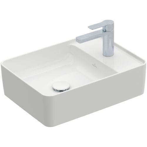 Lavabo da appoggio - COLLARO : 4A1751 - Villeroy & Boch - in ceramica / rettangolare / contemporaneo