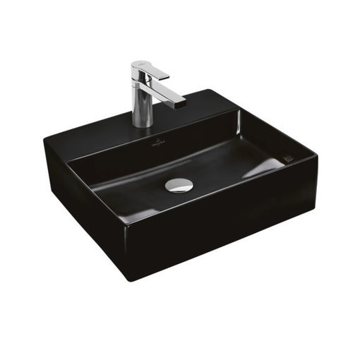 Lavabo da appoggio - MEMENTO 2.0 : 4A0751S0 - Villeroy & Boch - in ceramica / rettangolare / contemporaneo