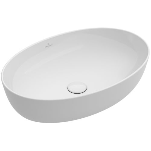 Lavabo da appoggio - ARTIS : 419861 - Villeroy & Boch - in ceramica / ovale / contemporaneo