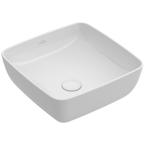 Lavabo da appoggio - ARTIS : 417841 - Villeroy & Boch - in ceramica / quadrato / contemporaneo