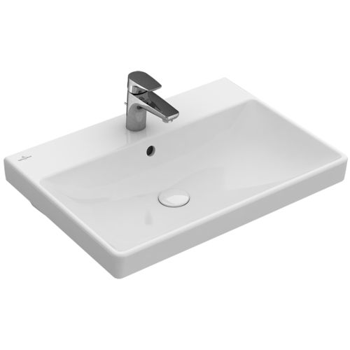 Lavabo da incasso - AVENTO : 415860 - Villeroy & Boch - in ceramica / rettangolare / contemporaneo