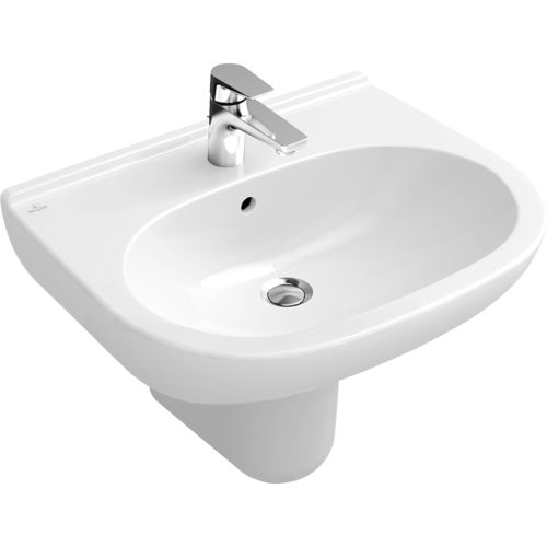 Lavandino sospeso - O.NOVO : 516060 - Villeroy & Boch - in porcellana