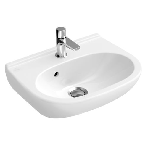 Lavandino sospeso - O.NOVO : 536050 - Villeroy & Boch - in porcellana