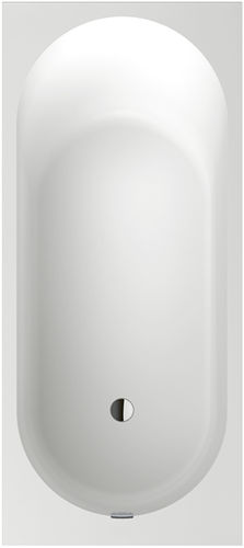 Vasca da bagno da appoggio - OBERON 2.0 : UBQ181OBR2DV - Villeroy & Boch - in acrilico / idromassaggio / bianca