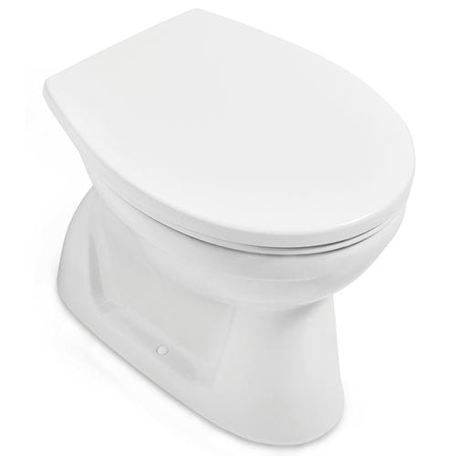 WC da appoggio - O.NOVO: 7618R1 - Villeroy & Boch - in ceramica / contract