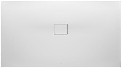 Piatto doccia rettangolare - SQUARO INFINITY : UDQ1810SQI2V - Villeroy & Boch - da incasso / in quarzo / in acrilico