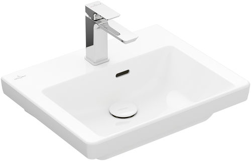 Lavandino sospeso - SUBWAY 3.0: 437051 - Villeroy & Boch - rettangolare / in ceramica
