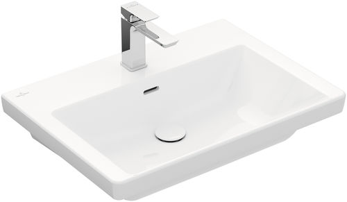 Lavabo da incasso - SUBWAY 3.0: 4A7068 - Villeroy & Boch - in ceramica / rettangolare / contemporaneo