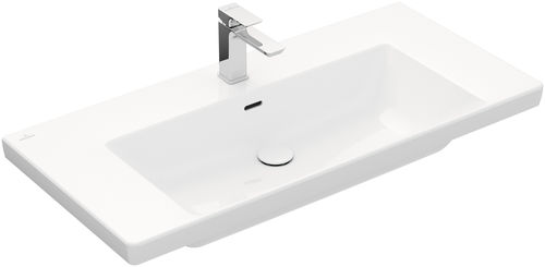 Lavabo da incasso - SUBWAY 3.0: 4A70A2 - Villeroy & Boch - in ceramica / rettangolare / contemporaneo
