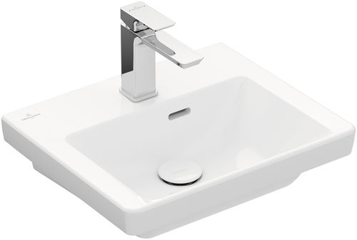 Lavandino sospeso - SUBWAY 3.0: 437045 - Villeroy & Boch - rettangolare / in ceramica