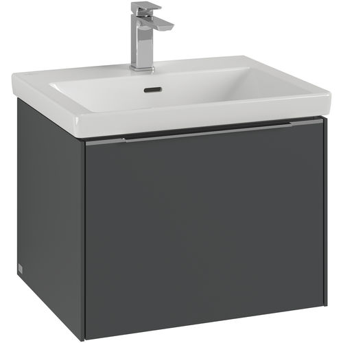 Mobile lavabo sospeso - SUBWAY 3.0: C577L1 - Villeroy & Boch - in legno / contemporaneo / con cassetti
