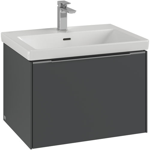 Mobile lavabo sospeso - SUBWAY 3.0: C575L2 - Villeroy & Boch - in legno / contemporaneo / con cassetti