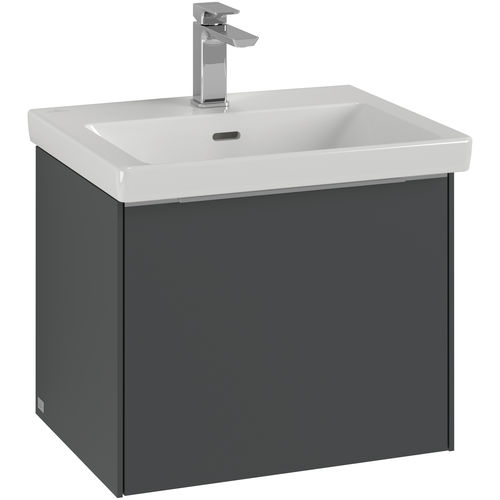 Mobile lavabo sospeso - SUBWAY 3.0: C57900 - Villeroy & Boch - in legno / in alluminio / contemporaneo