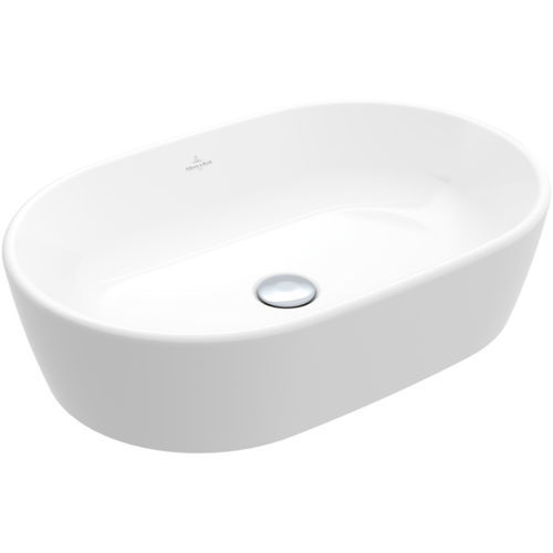 Lavabo integrato - ARCHITECTURA: 5A2660 - Villeroy & Boch - in ceramica / ovale / senza foro