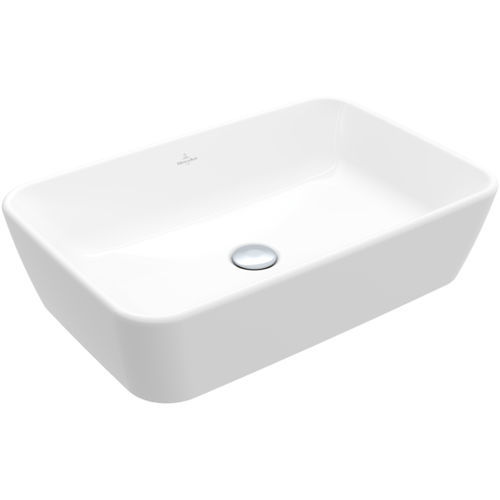 Lavabo da appoggio - ARCHITECTURA: 5A2760 - Villeroy & Boch - in ceramica / quadrato / senza foro