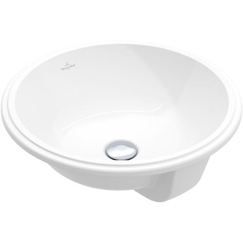 Lavabo sottopiano - ARCHITECTURA: 5A7545 - Villeroy & Boch - in ceramica / rotondo / senza foro