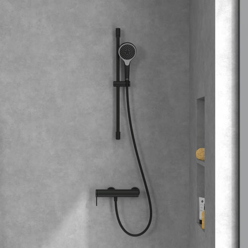 Miscelatore da doccia - LOOP & FRIENDS : TVS106301153XX - Villeroy & Boch - da parete / in ottone / da bagno