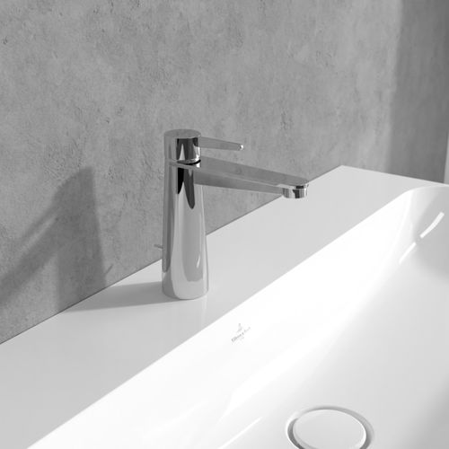 Miscelatore per lavabo - CONUM : TVW127003000XX - Villeroy & Boch - da appoggio / in ottone / da bagno