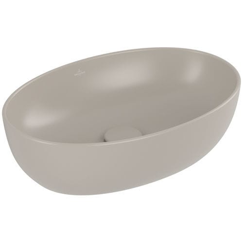 Lavabo da appoggio - ARTIS : 438848 - Villeroy & Boch - in ceramica / ovale / 1 foro