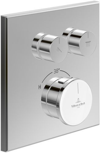 Termostato analogico - TVS11700200261 - Villeroy & Boch - manuale / per doccia / a 2 vie