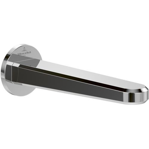 Bocca per vasca in metallo - TVT11700200061 - Villeroy & Boch - da parete / professionale / finitura cromata