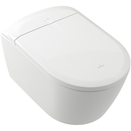 WC con doccetta integrata - V16EN2R7 - Villeroy & Boch - sospeso / in ceramica / per uso residenziale