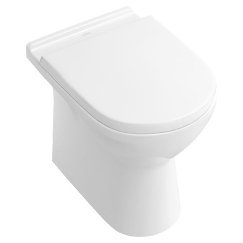 WC da appoggio - O.NOVO:  565710 - Villeroy & Boch - in ceramica / con cassetta ad incasso / moderno