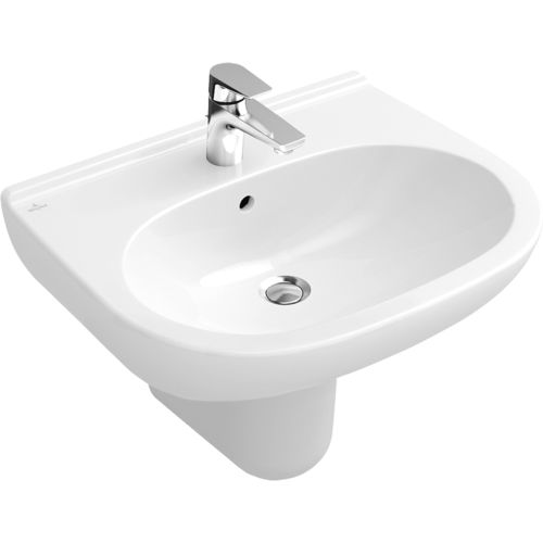 Lavabo sospeso - O.NOVO : 516055 - Villeroy & Boch - in porcellana / contemporaneo