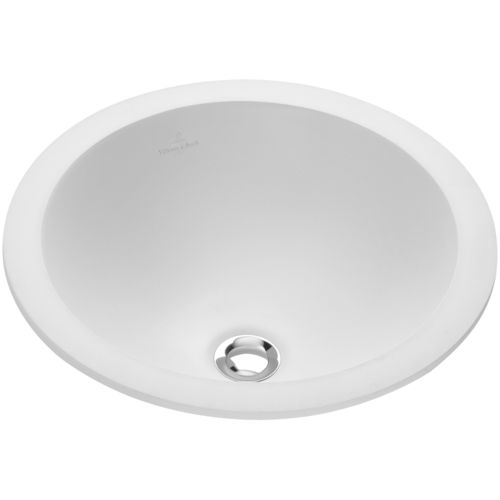 Lavabo da incasso - LOOP &amp; FRIENDS: 614039 - Villeroy & Boch - in porcellana / rotondo / contemporaneo