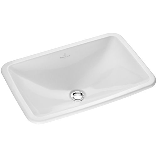 Lavabo da incasso - LOOP & FRIEND: 614500 - Villeroy & Boch - in porcellana / rettangolare / contemporaneo