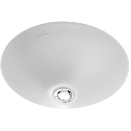 Lavabo da incasso - LOOP &amp; FRIENDS : 618038 - Villeroy & Boch - in porcellana / rotondo / contemporaneo