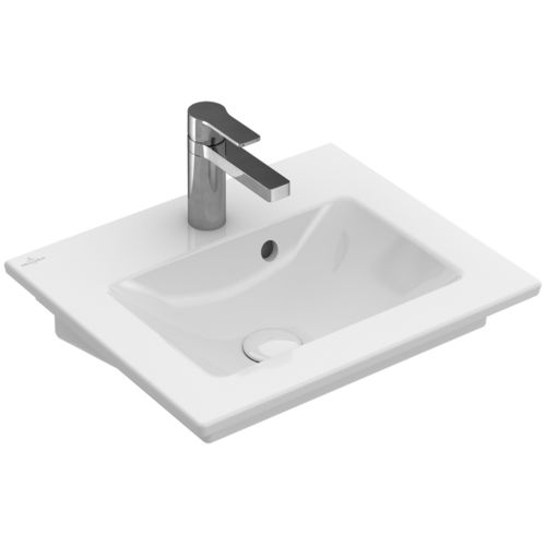 Lavabo sospeso - VENTICELLO:   412450 - Villeroy & Boch - in porcellana / per bambini / rettangolare