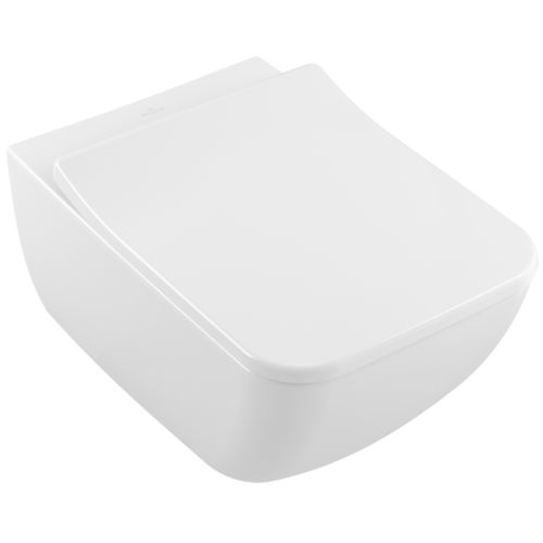 WC sospeso - VENTICELLO: 4611R0 - Villeroy & Boch - in porcellana / moderno